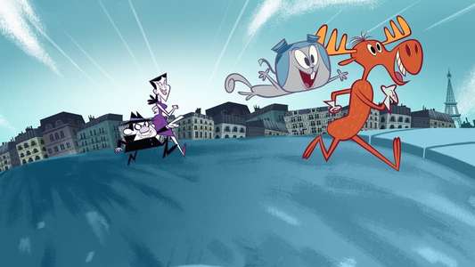 The Adventures of Rocky and Bullwinkle - Backdrops