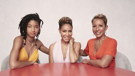 Red Table Talk - Backdrop