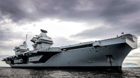 Britain's Biggest Warship - Backdrop