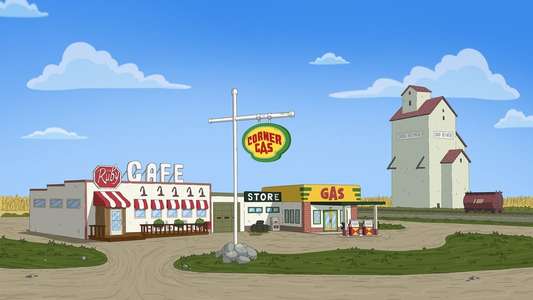 Corner Gas Animated - Backdrop