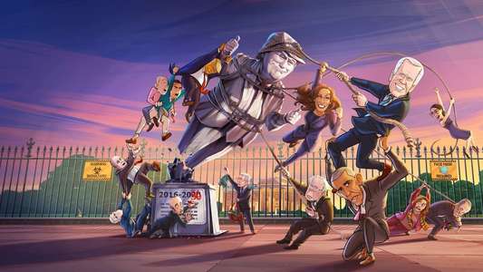 Our Cartoon President - Backdrops