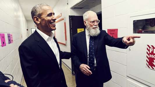 My Next Guest Needs No Introduction With David Letterman - Backdrops
