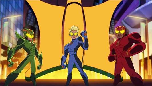 Stretch Armstrong & the Flex Fighters - Backdrops