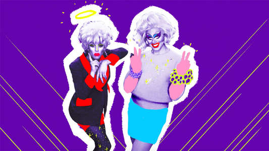 The Trixie & Katya Show - Backdrop