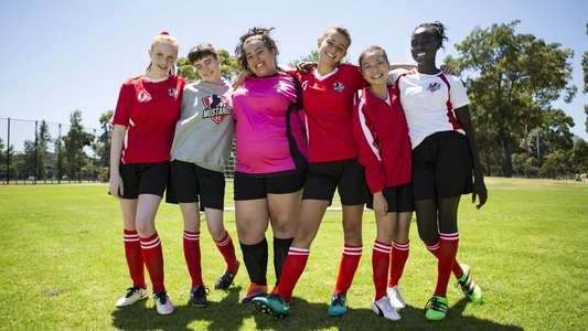 Mustangs FC - Backdrop