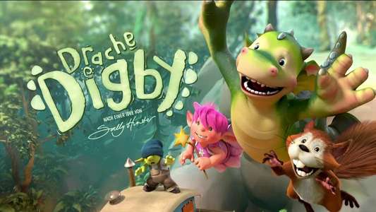 Digby Dragon - Backdrop