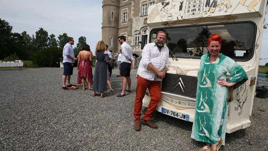 Escape to the Chateau - Backdrop