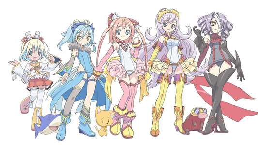 Maji de Otaku na English! Ribbon-chan: Eigo de Tatakau Mahou Shoujo - Backdrop