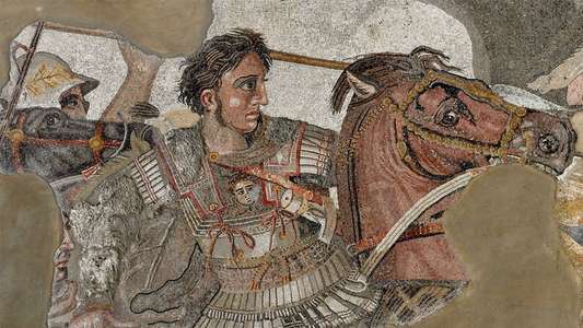In The Footsteps of Alexander the Great - Backdrop