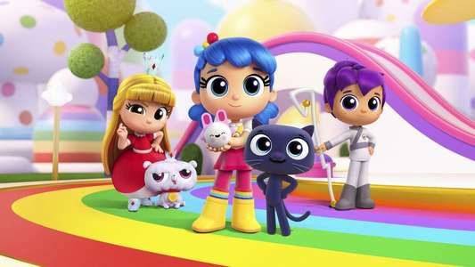 True and the Rainbow Kingdom - Backdrop
