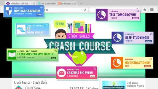Crash Course Study Skills - Backdrops