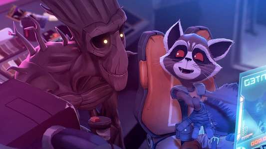 Marvel's Rocket & Groot - Backdrops