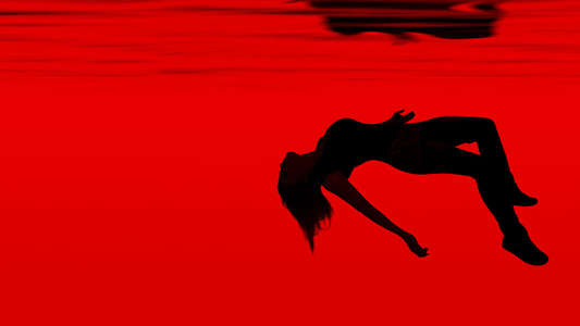 Falling Water - Backdrop