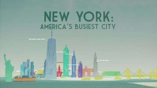 New York America's Busiest City - Backdrop