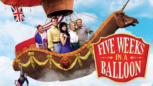 Five Weeks in a Balloon - Backdrop
