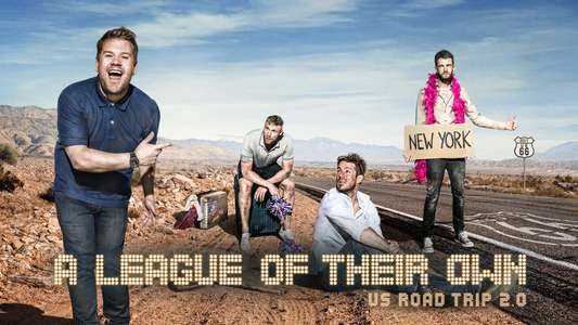 A League of their own US Road Trip - Backdrop