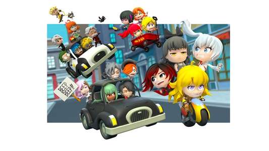 RWBY Chibi - Backdrop
