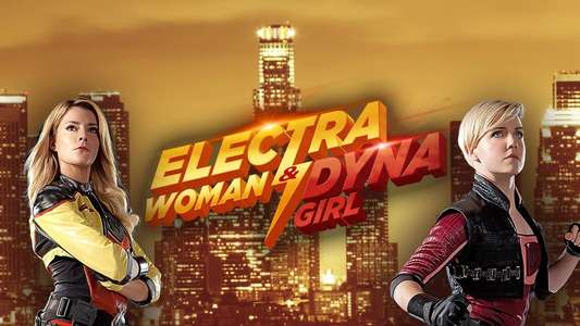 Electra Woman and Dyna Girl - Backdrop