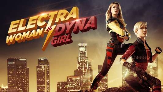 Electra Woman and Dyna Girl - Backdrop