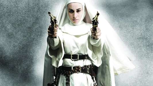 Nude Nuns with Big Guns - Backdrop