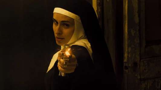 Nude Nuns with Big Guns - Backdrop