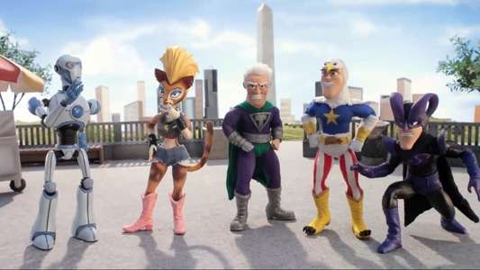 Supermansion - Backdrop