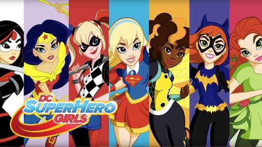 DC Super Hero Girls - Backdrop