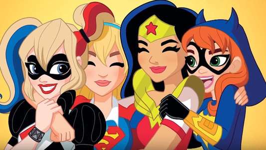 DC Super Hero Girls - Backdrop