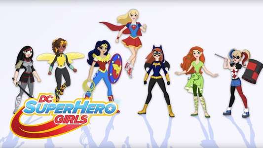 DC Super Hero Girls - Backdrop