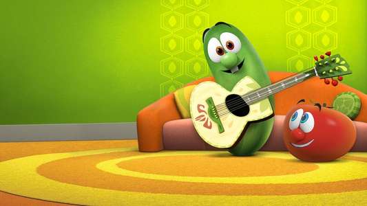 VeggieTales In The House - Backdrop