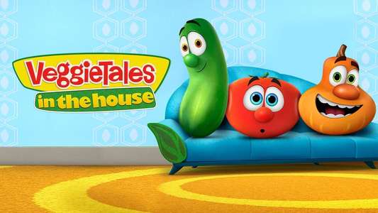 VeggieTales In The House - Backdrop