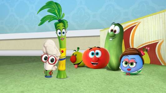 VeggieTales In The House - Backdrop