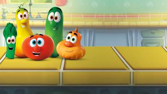 VeggieTales In The House - Backdrop