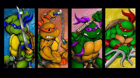 Teenage Mutant Ninja Turtles - Backdrops