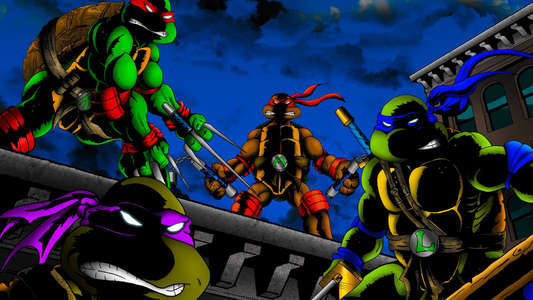 Teenage Mutant Ninja Turtles - Backdrops