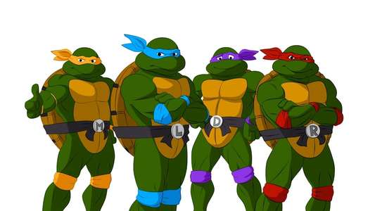 Teenage Mutant Ninja Turtles - Backdrops