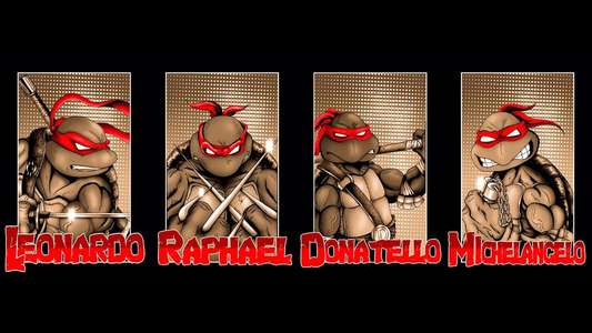 Teenage Mutant Ninja Turtles - Backdrops