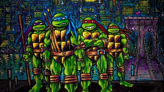 Teenage Mutant Ninja Turtles - Backdrops