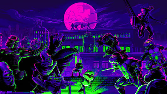 Teenage Mutant Ninja Turtles - Backdrops
