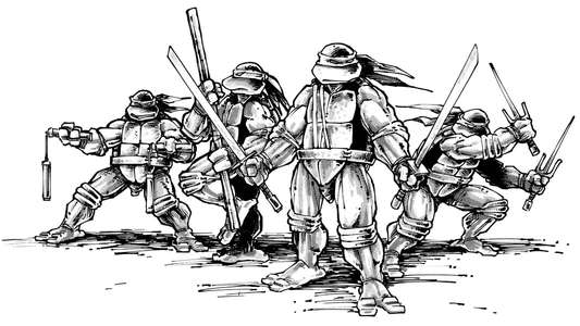 Teenage Mutant Ninja Turtles - Backdrops