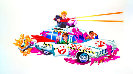 The Real Ghostbusters - Backdrop