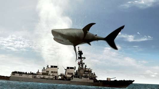 Mega Shark vs. Crocosaurus - Backdrop