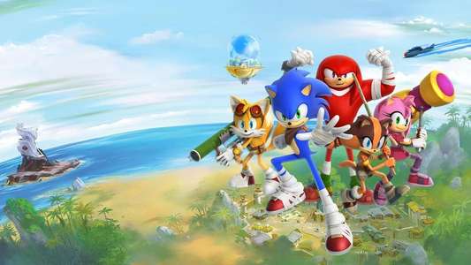 Sonic Boom - Backdrops