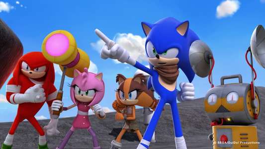 Sonic Boom - Backdrops