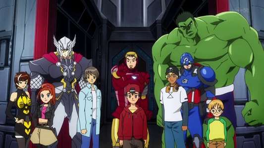 Marvel Disk Wars: The Avengers - Backdrop
