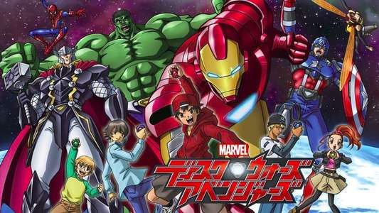 Marvel Disk Wars: The Avengers - Backdrop