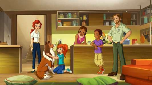 The New Adventures of Lassie - Backdrops