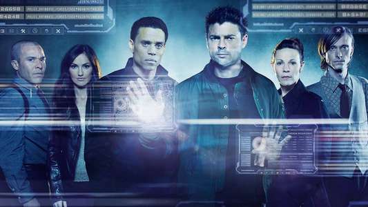 Almost Human - Backdrops