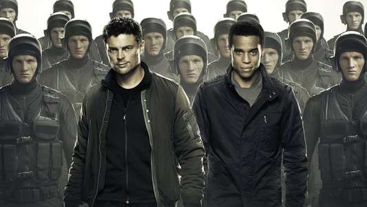 Almost Human - Backdrops