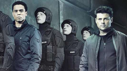Almost Human - Backdrops